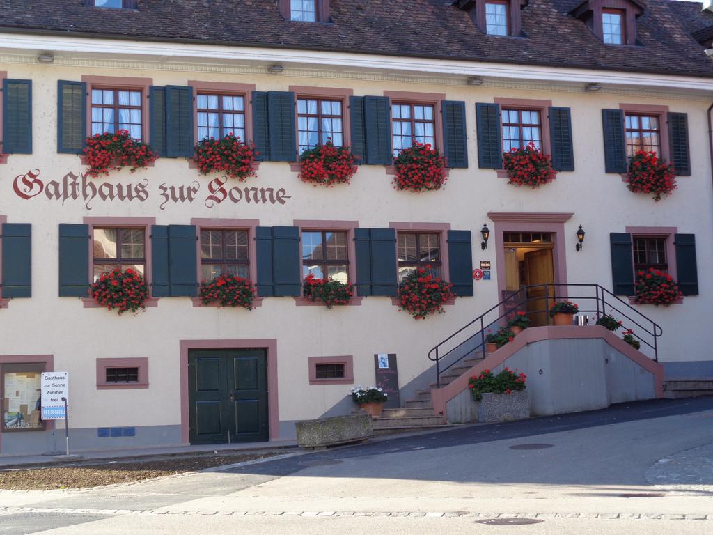 Gasthaus Zur Sonne Hotel Aesch  Buitenkant foto